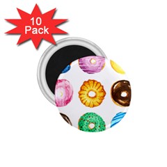 Donuts 1 75  Magnets (10 Pack)  by KuriSweets