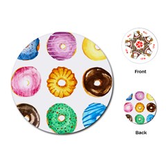 Donuts Playing Cards (round)  by KuriSweets