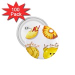 Cute Bread 1.75  Buttons (100 pack) 