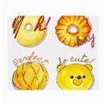 Cute Bread Small Glasses Cloth (2-Side)