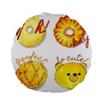 Bread Stickers Standard 15  Premium Flano Round Cushions