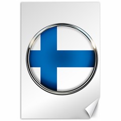 Finland Country Flag Countries Canvas 20  X 30  