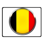 Belgium Flag Country Brussels Fleece Blanket (Small) 50 x40  Blanket Front