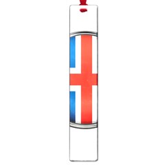 Iceland Flag Europe National Large Book Marks