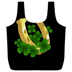  St  Patricks Day  Full Print Recycle Bags (l)  by Valentinaart