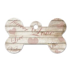 Vintage Chihuahua - Valentines Day Dog Tag Bone (two Sides) by Valentinaart