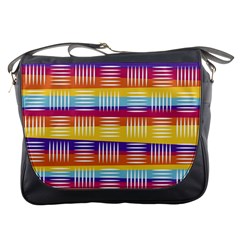 Art Background Abstract Messenger Bags