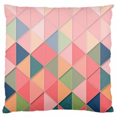 Background Geometric Triangle Standard Flano Cushion Case (two Sides)