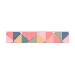 Background Geometric Triangle Flano Scarf (mini)