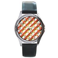 Wallpaper Creative Design Round Metal Watch