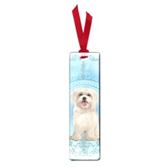 Cute Little Havanese Puppy Small Book Marks by FantasyWorld7