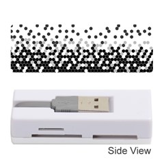 Flat Tech Camouflage White And Black Memory Card Reader (stick)  by jumpercat