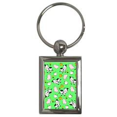 The Farm Pattern Key Chains (rectangle)  by Valentinaart