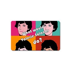 Valerie Solanas Magnet (name Card) by Valentinaart