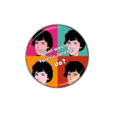 Valerie Solanas Hat Clip Ball Marker (10 Pack) by Valentinaart