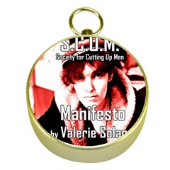 Valerie Solanas Gold Compasses by Valentinaart