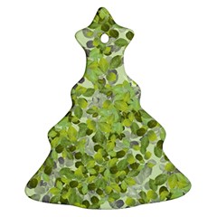 Leaves Fresh Christmas Tree Ornament (two Sides) by jumpercat
