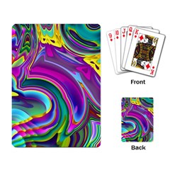 Background Art Abstract Watercolor Playing Card