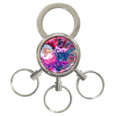 Background Art Abstract Watercolor 3-ring Key Chains by Nexatart