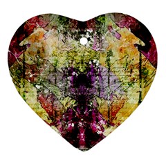 Background Art Abstract Watercolor Ornament (heart)