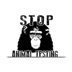 Stop Animal Testing - Chimpanzee  Plate Mats by Valentinaart