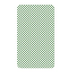 Shamrock 2-tone Green On White St Patrick’s Day Clover Memory Card Reader by PodArtist