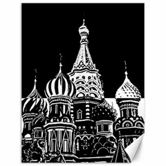 Moscow Canvas 12  X 16   by Valentinaart