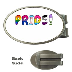 Pride Money Clips (oval)  by Valentinaart