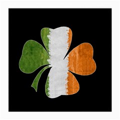 Irish Clover Medium Glasses Cloth by Valentinaart