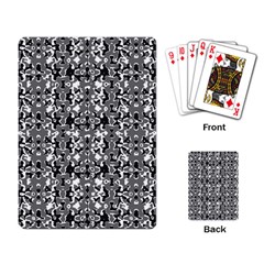 Dark Camo Style Design Playing Card by dflcprints
