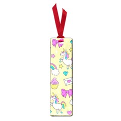 Cute Unicorn Pattern Small Book Marks by Valentinaart