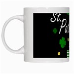 St Patricks Leprechaun White Mugs