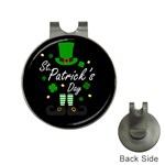 St Patricks Leprechaun Hat Clips with Golf Markers