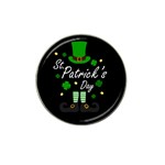 St Patricks Leprechaun Hat Clip Ball Marker (4 pack)