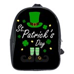 St Patricks Leprechaun School Bag (Large)