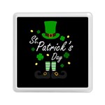 St Patricks Leprechaun Memory Card Reader (Square) 