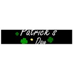 St Patricks Leprechaun Small Flano Scarf