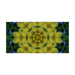 Fantasy Plumeria Decorative Real And Mandala Yoga Headband by pepitasart