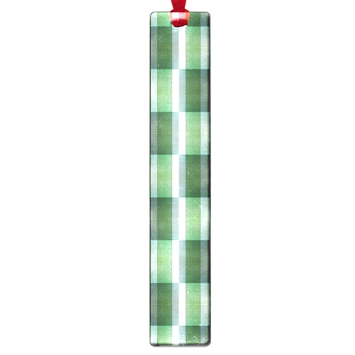 Fabric Textile Texture Green White Large Book Marks