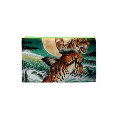 Tiger Shark Cosmetic Bag (xs) by redmaidenart