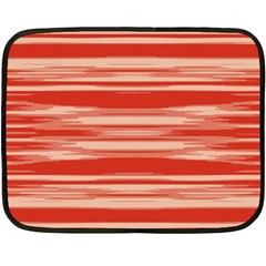 Abstract Linear Minimal Pattern Double Sided Fleece Blanket (mini)  by dflcprints