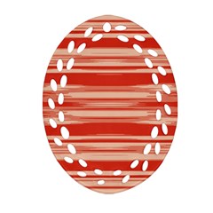 Abstract Linear Minimal Pattern Ornament (oval Filigree) by dflcprints