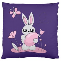 Easter Bunny  Standard Flano Cushion Case (one Side) by Valentinaart