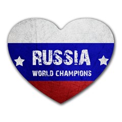 Football World Cup Heart Mousepads by Valentinaart