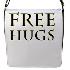 Freehugs Flap Messenger Bag (s) by cypryanus