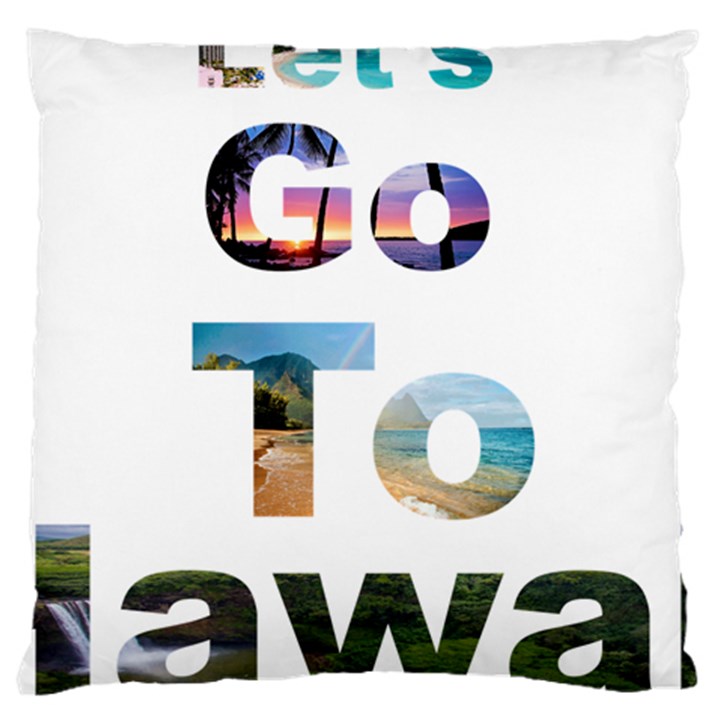 Hawaii Large Cushion Case (Two Sides)