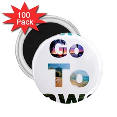 Hawaii 2 25  Magnets (100 Pack)  by Howtobead