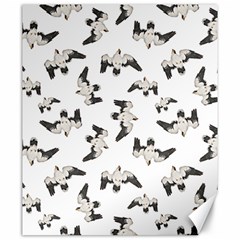 Birds Pattern Photo Collage Canvas 20  X 24   by dflcprints