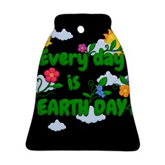 Earth Day Ornament (bell) by Valentinaart