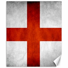 England Flag Canvas 8  X 10  by Valentinaart